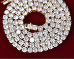 Tennis Chain Necklace Jewelry Iced Out