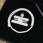 Iced Out G.R.O.D.T Necklace Pendant