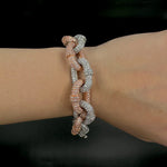 Bracelet Box Cuban Link Spring Clasp