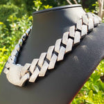 Miami Cuban Chain Iced Out  Link