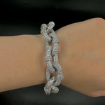 Bracelet Box Cuban Link Spring Clasp