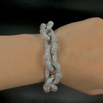 Bracelet Box Cuban Link Spring Clasp