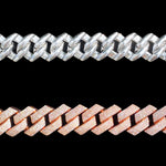 Miami Cuban Chain Iced Out  Link