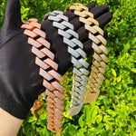 Miami Cuban Chain Iced Out  Link