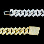 Miami Cuban Chain Iced Out  Link