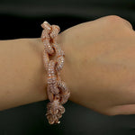 Bracelet Box Cuban Link Spring Clasp